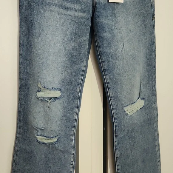 Good American Good Legs Straight Jeans in blue size 6 new with tag - Picture 11 of 17
